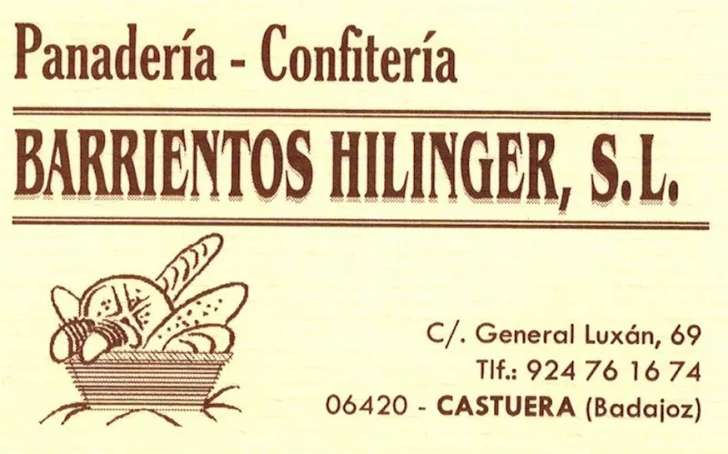 Panadería-Confitería Barrientos Hilinger, S.L. - Castuera