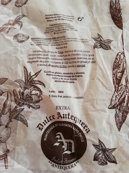 Pastelería Industrial Antequera