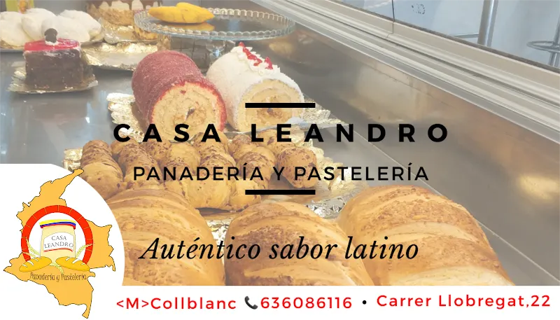 Casa Leandro: panadería y pastelería colombiana