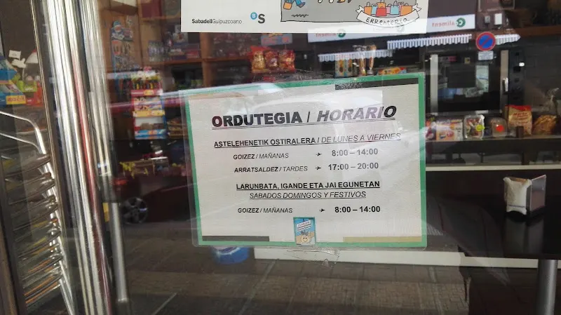 Panaderia,pasteleria - Errenteria